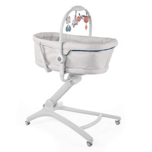 Berço Chicco Baby Hug 4 em 1 Regulável De 0 a 15kg Cinza - 8079173210610
